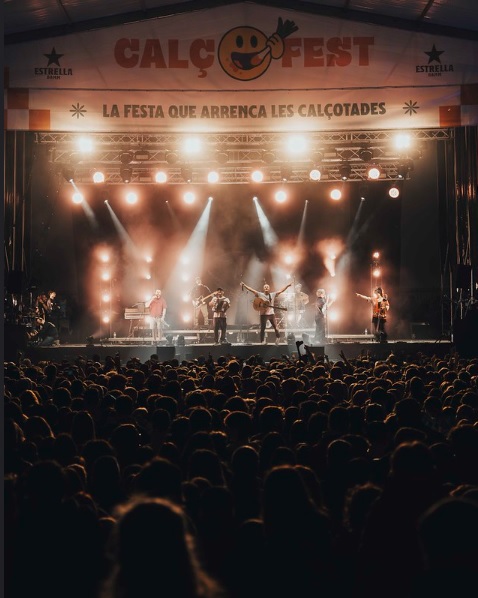 Concert de la primera edició del Calçofest, a Valls el 22 de novembre de 2025